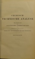 view Chemisch-technische Analyse : Handbuch der analytischen Untersuchungen zur Beaufsichtigung des chemischen Grossbetriebes und zum Unterrichte / unter mitmirkung von L. Aubry [and others] ; herausgegeben von Jul. Post.