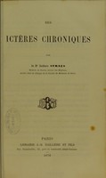 view Des ictères chroniques / par Isidore Straus.