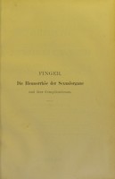 view Die Blennorrhöe der Sexualorgane und ihre Complicationen : nach dem neuesten wissenschaftlichen Standpuncte und zahlreichen eigenen Studien und Untersuchungen / dargestellt von Ernest Finger.