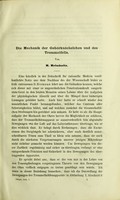 view Die Mechanik der Gehörknöchelchen und des Trommelfells / von H. Helmholtz.