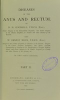 view Diseases of the anus and rectum / by D.H. Goodsall and W. Ernest Miles.