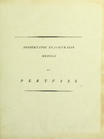 view Dissertatio inauguralis medica de Pertussi quam ... eruditorum examini subiicit ... Johannes Harrison Anglus.