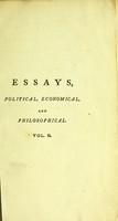 view Essays, political, economical, and philosophical ... Vol. II / by Benjamin Count of Rumford.