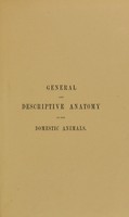 view General and descriptive anatomy of the domestic animals / by John Gamgee and James Law.