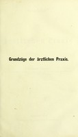 view Grundzüge der ärztlichen Praxis / von Hermann Lebert.