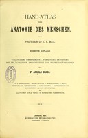 view Hand-Atlas der Anatomie des Menschen / von C.E. Bock.