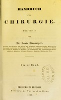 view Handbuch der Chirurgie / von Louis Stromeyer.