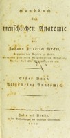 view Handbuch der menschlichen Anatomie / von Johann Friedrich Meckel.