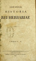 view Historia rei herbariae / Curth Sprengel.