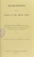 view Hydramnios, and the source of the liquor amnii / by Alexander Russell Simpson.