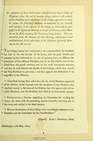 view In consequence of two publications addressed to the Royal College of Physicians about the end of January 1805, relative to the conduct of the President and a Committee of the College appointed to revise its laws, ...