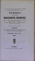 view Intorno alle malattie che dominarono a Venezia nell'ultimo quadrimestre del 1835. Memoria / del Giacinto Namias.