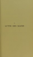 view La lutte des races : recherches sociologiques / par Louis Gumplowicz ; traduction de Charles Baye.