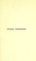 view Lectures on animal chemistry : delivered at the Royal College of Physicians / by William Odling.