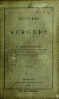 view Lectures on surgery / by James Spence.