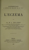 view L'Eczéma / par L. Deligny.