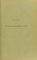 view Lehrbuch der Kinderkrankheiten / von Alfred Vogel.