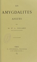 view Les amygdalites aiguës / par A. Sallard.