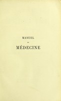 view Manuel de médecine / publié sous la direction de G.M. Debove, Ch. Achard.