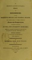 view Medical essays / by Marshall Hall.