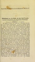 view Mittheilungen aus der Klinik des Geh. Rath Traube. Ein Fall von Pylephlebitis nebst diagnostischen Bemerkungen / mitgetheilt von Dr. Frantzel.