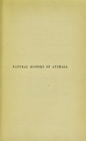 view The natural history of animals / by Thomas Rymer Jones.