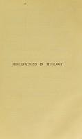 view Observations in myology : including the myology of Cryptobranch, Lepidosiren, dog-fish, Ceratodus and Pseudopus pallasii, with the nerves of Cryptobranch and Lepidosiren and the disposition of muscles in vertebrate animals / by G.M. Humphry.