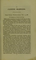 view On canine madness : comprising the symptoms, post-mortem appearances, nature, origin, and preventive and curative treatment of rabies in the dog, and other domestic animals / by W. Youatt.