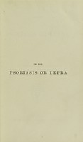 view On the psoriasis or lepra / by George Gaskoin.