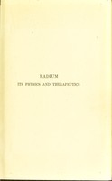 view Radium, its physics & therapeutics / by Dawson Turner.