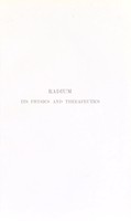 view Radium, its physics & therapeutics / by Dawson Turner.