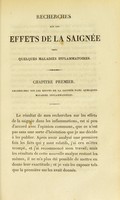 view Recherches sur les effets de la saignée dans quelques maladies inflammatoires, et sur l'action de l'émétique et des vésicatoires dans la pneumonie / par P. Ch. A. Louis.