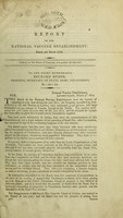 view Report of the National Vaccine Establishment, in London, for the year 1811 : dated 9th March 1812.  To the Right Honourable Richard Ryder, Principal Secretary of State, Home Department.