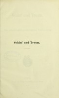 view Schlaf und Traum : eine physiologisch-psychologische Untersuchung / von Paul Radestock.