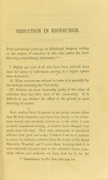 view Seduction in Edinburgh : being some particulars regarding the relative social position of the seducer and the seduced, &c. &c. : taken from the records of 364 first confinements occuring in the Edinburgh Royal Maternity Hospital / arranged by Francis Vacher.