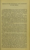 view Sketch of the physiology and pathology of the teeth, as founded on their minute structure / by Robert Nasmyth.