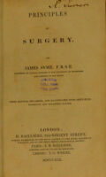 view Supplement to the principles of surgery / by James Syme.