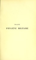 view Traité d'hygiène militaire / par G. H. Lemoine.