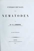 view Untersuchungen über Nematoden / von C.J. Eberth.