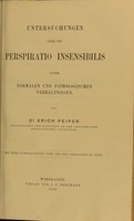 view Untersuchungen und Beobachtungen uber die Aetiologie und die Kenntniss der Purpura Haemorrhagica (morbus maculosus Werlhofi) / von Ludwig Letzerich.