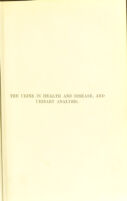 view The urine in health and disease, and urinary analysis : physiologically and pathologically considered / by D. Campbell Black.