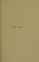 view The voice : its physiology and cultivation / by William A. Aikin.