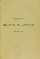 view Vorlesungen über klinische Haematologie / von Wilhelm Turk.