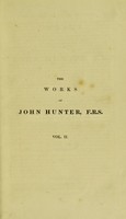 view The works of John Hunter.