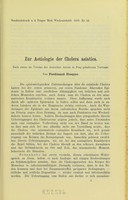 view Zur Aetiologie der Cholera asiatica : nach einem im Vereine der deutschen Aerzte in Prag gehaltenen Vortrage / von Ferdinand Hueppe.