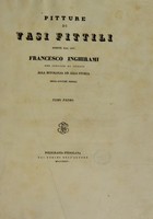 view Pitture di vasi fittili / esibite dal cav. Francesco Inghirami ; per servire di studio alla mitologia ed alla storia degli antichi popoli.