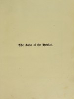 view The buke of the howlat / by Holland ; [Edited by David Laing].