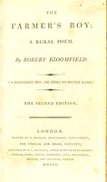 view The farmer's boy; a rural poem / By Robert Bloomfield. With ornaments engraved in wood by Anderson.