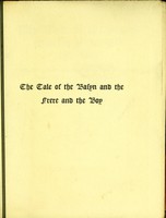 view The tale of the basyn and the frere and the boy. Two early tales of magic printed from manuscripts preserved in the Public Library of the University of Cambridge.