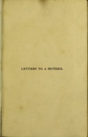 view Letters to a mother on the watchful care of her infant.